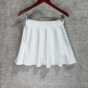 Fabletics Tennis Skirt Women's Small White Volley Ultra High Waisted Skirt‎